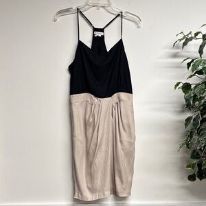 BCBGeneration Black and Cream Dress